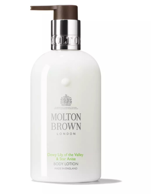 Molton Brown Dewy Lily of the Valley & Star Anise Lozione Corpo 300 ml - Fragranza fiorita con Anice Stellato e Mughetto