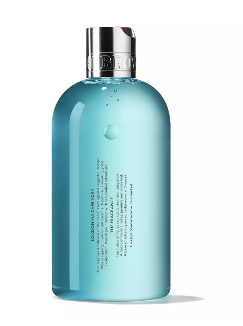 Molton Brown Coastal Cypress & Sea Fennel - Gel Doccia Unisex 300 ml con Fragranza Marittima e Ingredienti Naturali