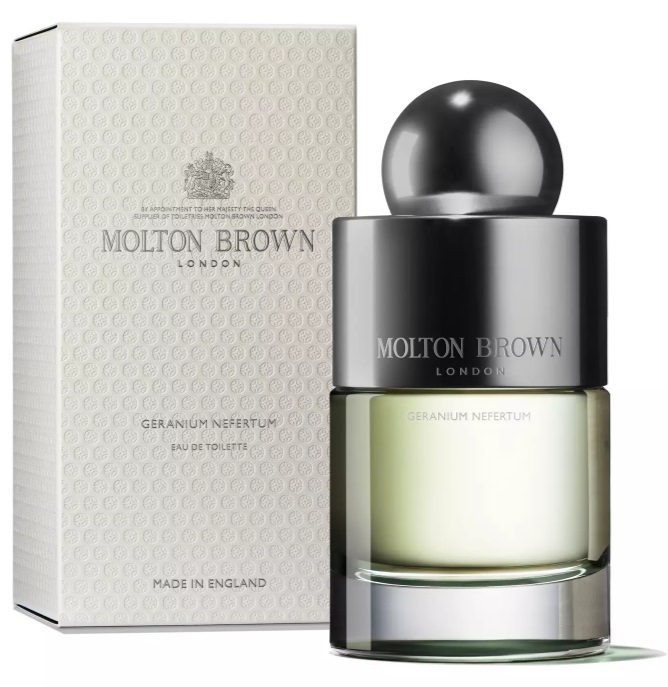 Molton Brown Geranium Nefertum Eau de Toilette 100ml - Fragranza Androgina con Note di Fico, Bergamotto, Geranio e Muschio di Quercia