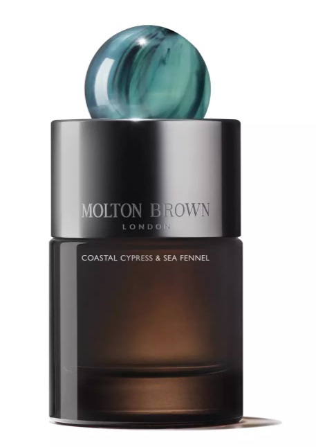 Molton Brown Coastal Cypress & Sea Fennel Eau de Parfum Unisex 100 ml - Fragranza Aromatica con Foglie di Fico e Zenzero