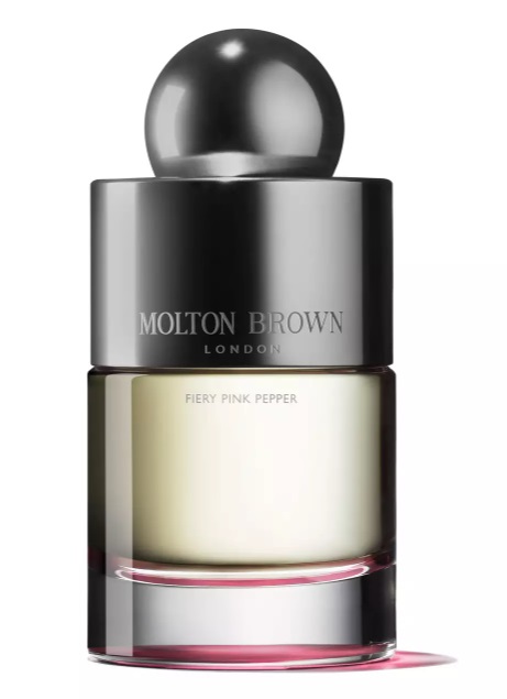 Molton Brown Fiery Pink Pepper Eau de Toilette 100ml - Fragranza Fresca e Sensuale con Pepe Rosa, Agrumi e Fresia