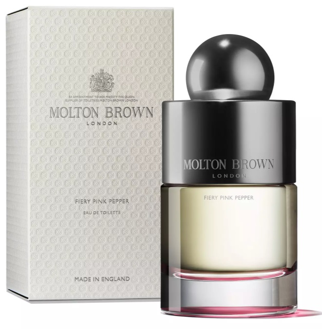 Molton Brown Fiery Pink Pepper Eau de Toilette 100ml - Fragranza Fresca e Sensuale con Pepe Rosa, Agrumi e Fresia