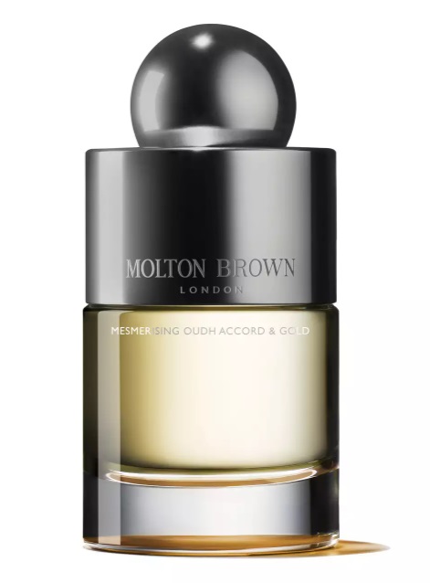 Molton Brown Mesmerising Oudh Accord & Gold Eau de Toilette Unisex 100ml - Fragranza Raffinata con Note di Bergamotto, Cannella e Cuore Floreale
