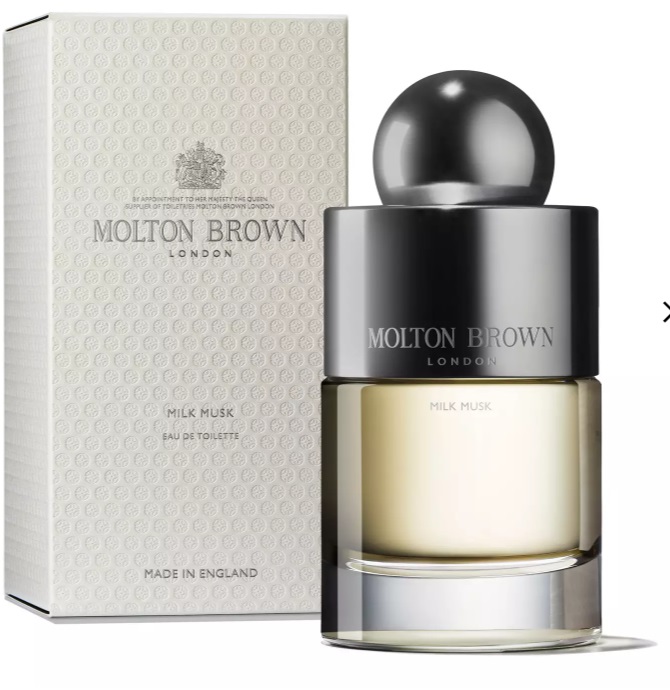 Molton Brown Milk Musk Eau de Toilette Unisex 100 ml - Profumo Floreale-Muschiato con Note di Pera, Muschio e Legno di Cedro