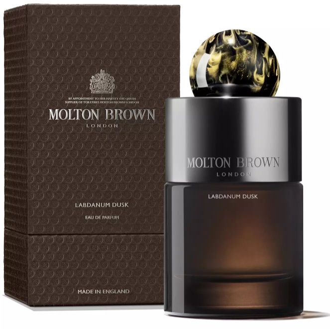 Molton Brown Labdanum Dusk Eau de Parfum Unisex 100ml - Fragranza Ambrata Legnosa con Note di Cedro, Patchouli, Labdano e Oudh