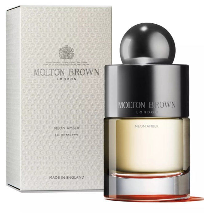 Molton Brown Neon Amber Eau de Toilette Unisex 100 ml - Note di Mandarino, Pepe Rosa, Tonka e Cedro