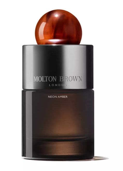 Molton Brown Neon Amber Eau de Parfum Unisex 100ml - Fragranza Ambrata con Bergamotto, Fava Tonka e Ambra