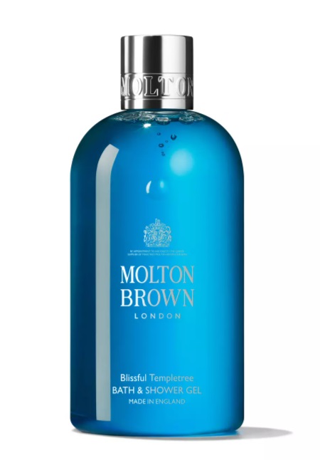 Molton Brown Blissful Templetree Bath & Shower Gel 300 ml - Gel doccia per Donna con note di arancia, rosa fruttata e gardenia