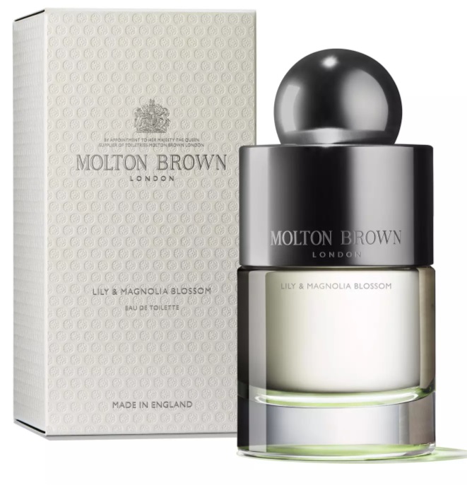 Molton Brown Lily & Magnolia Blossom Eau de Toilette 100 ml - Fragranza Floreale con Note di Magnolia, Mughetto e Legno di Sandalo, Vegano e Cruelty-Free