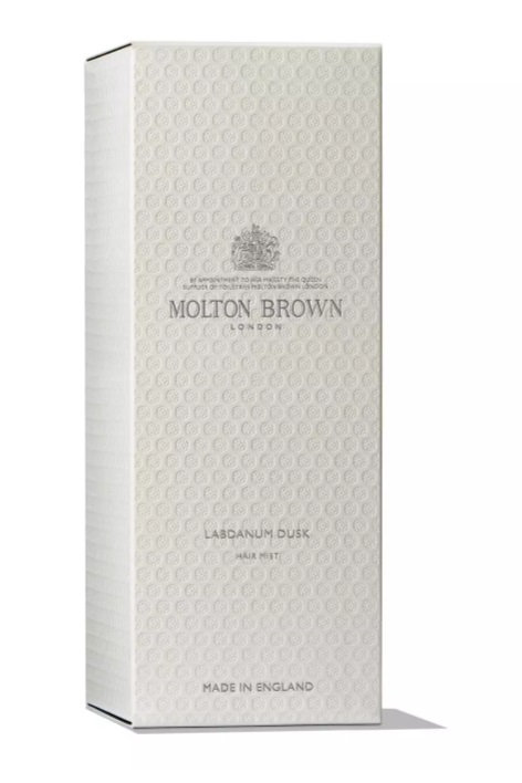 Molton Brown Labdanum Dusk Hair Mist 100 ml - Spray profumato per capelli con note di cedro, labdano e oudh