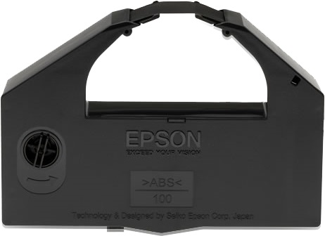 Epson Nastro Nero C13S015066 - Compatibile con DLQ-3000/3000 /3500, 6.000.000 caratteri, Matrice di punti