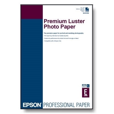 Epson Premium Luster Photo Paper A4 - 250 Fogli, Lustre, 250 g/m², Bianco