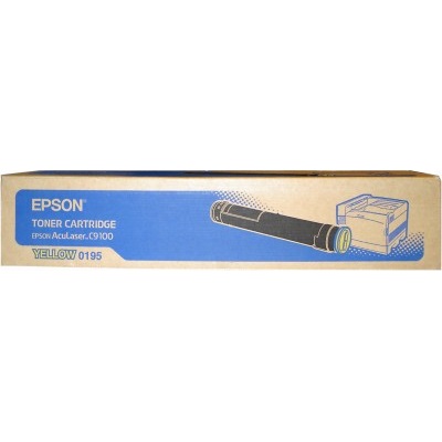 Epson Toner Originale Giallo C13S050195 per Aculaser C9100 - 12.000 Pagine