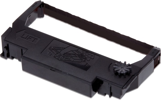 Epson Nastro Nero e Rosso ERC-38BR - C43S015376, Compatibile con TM-300A/B/C/D, TM-U210A/B/D, TM-U220, TM-U230