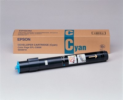 Epson Toner Ciano Originale S050018 - 5.900 Pagine per EPL-C 8000/8200