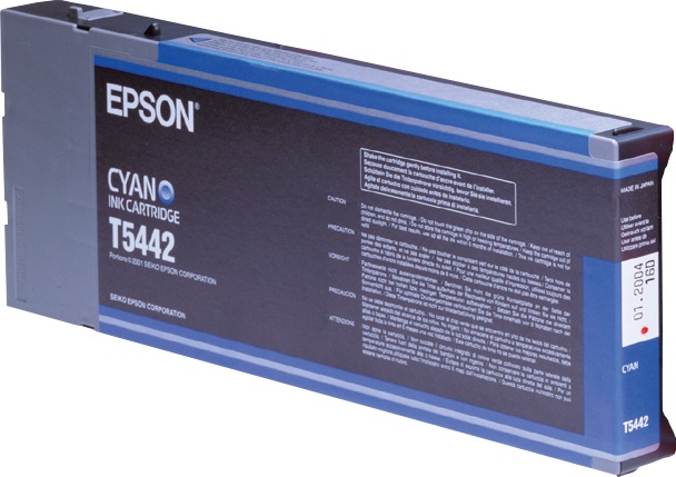 Epson Cartuccia Inchiostro Ciano UltraChrome 220ml - C13T614200, Compatibile con Stylus Pro 4400/4450 e Stylus Photo 4450