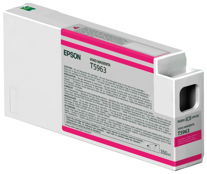 Epson Cartuccia d'Inchiostro Vivid Magenta C13T596300 T5963 - 350ml Ultra Chrome HDR