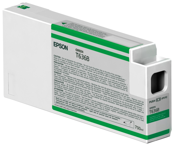 Epson Tanica Verde Originale UltraChrome HDR 700ml - C13T636B00 per Stylus Pro 7900/9900