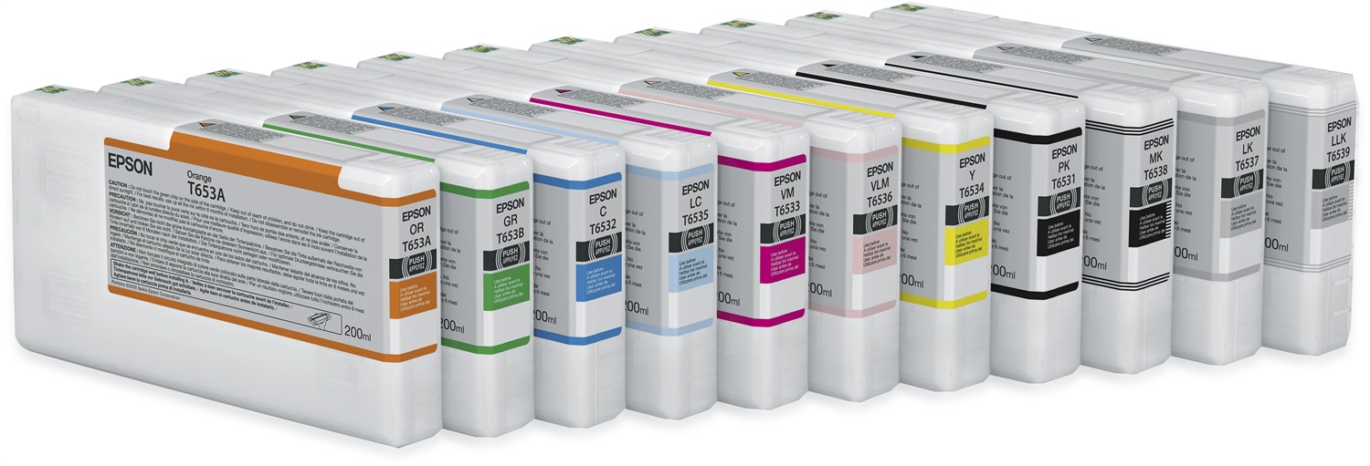 Epson Cartuccia d'Inchiostro Originale Ciano Chiaro T6535 - 200 ml, Compatibile con Stylus Pro 4900