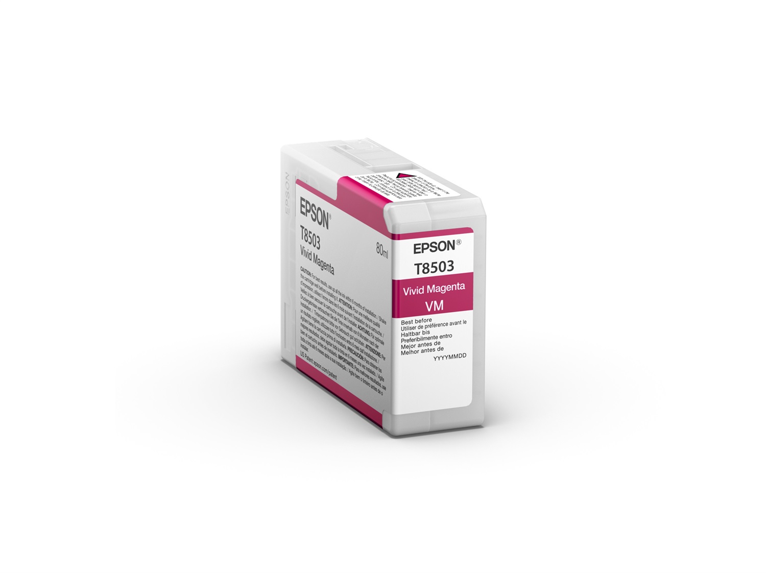 Epson Cartuccia Originale C13T850300 Vivid Magenta 80ml per SureColor SC-P800