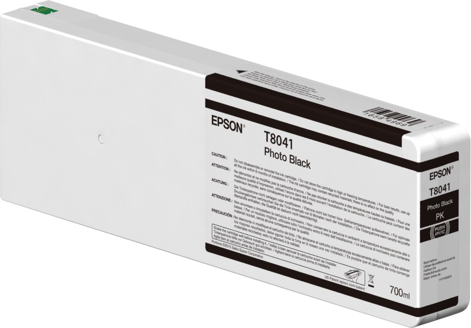 Epson C13T804100 Cartuccia Inchiostro Originale Nero Fotografico 700ml UltraChrome HDX