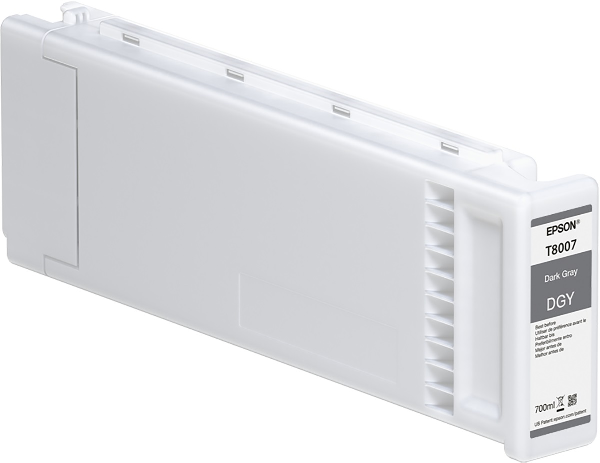Epson Singlepack UltraChrome PRO T800700 Cartuccia Inchiostro Grigio Scuro 700ml