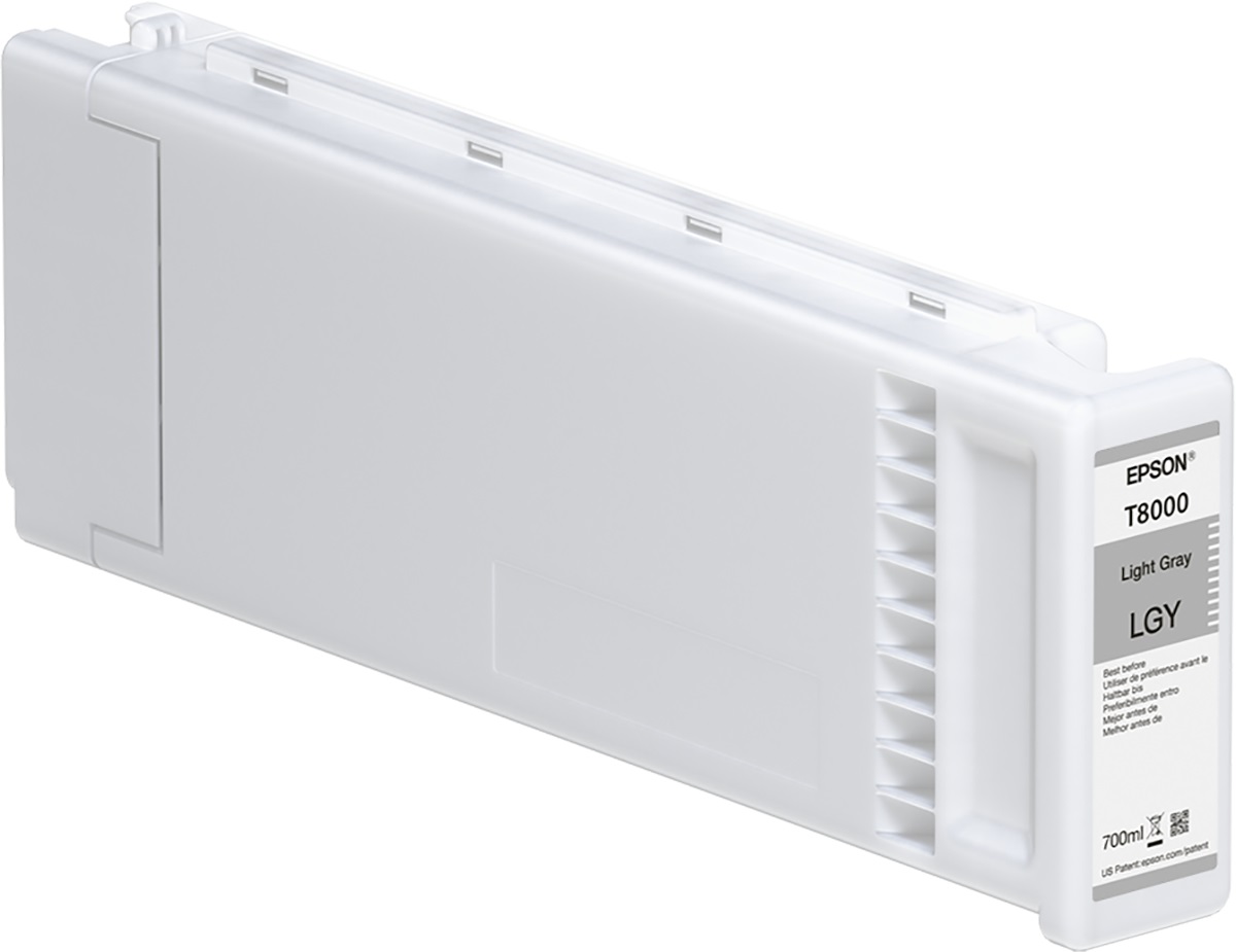 Epson Singlepack T800000 UltraChrome PRO Grigio Chiaro 700ml - Inchiostro a base di pigmento
