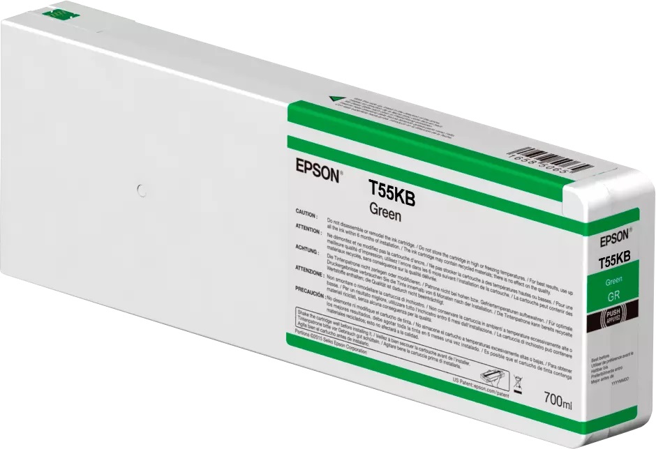 Epson T55KB00 Cartuccia d'Inchiostro Originale Verde 700 ml - Confezione Singola