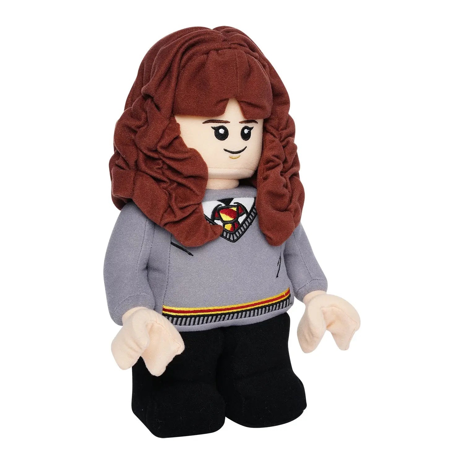 Manhattan Toy Peluche di Hermione Granger - Minifigure Ufficialmente Autorizzata LEGO, 33 cm, in Morbido Tessuto 100% Poliestere