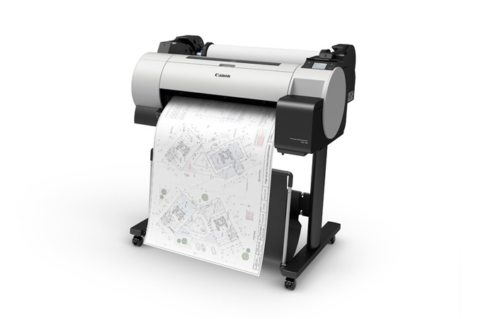 Canon 3085C004 Porta Stampante Nero per Canon imagePROGRAF TA-20 - Supporto da Pavimento