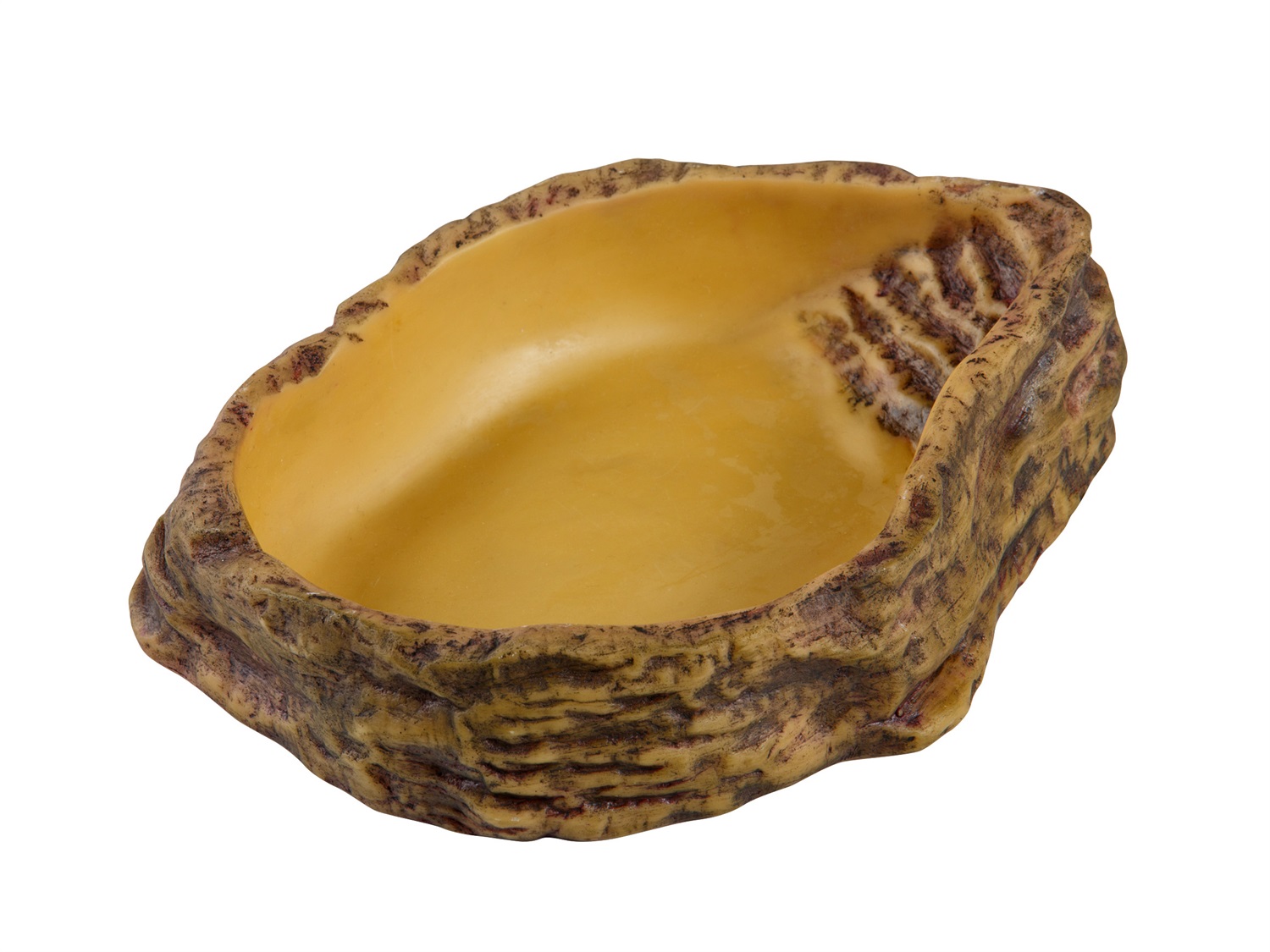 Exo Terra Ciotola Acqua Grande - Design Naturale, Superficie Liscia e Gradini Interni