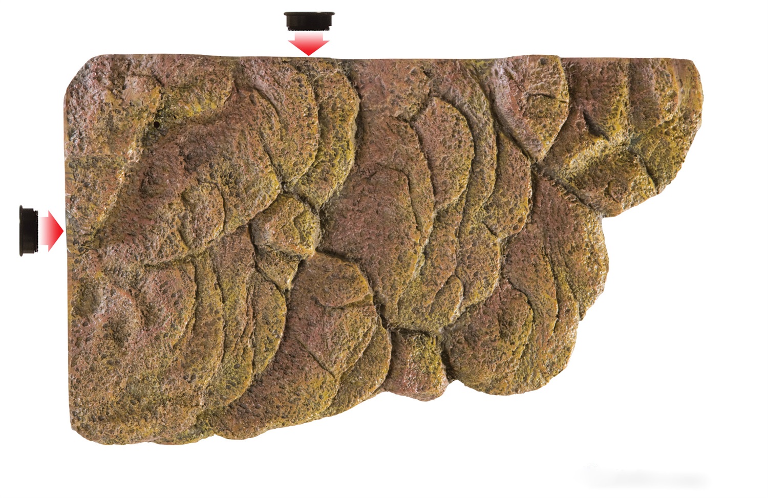 Exo Terra Turtle Bank - Isola Galleggiante Magnetica Media per Tartarughe - 29.8 x 17.8 x 5.4 cm