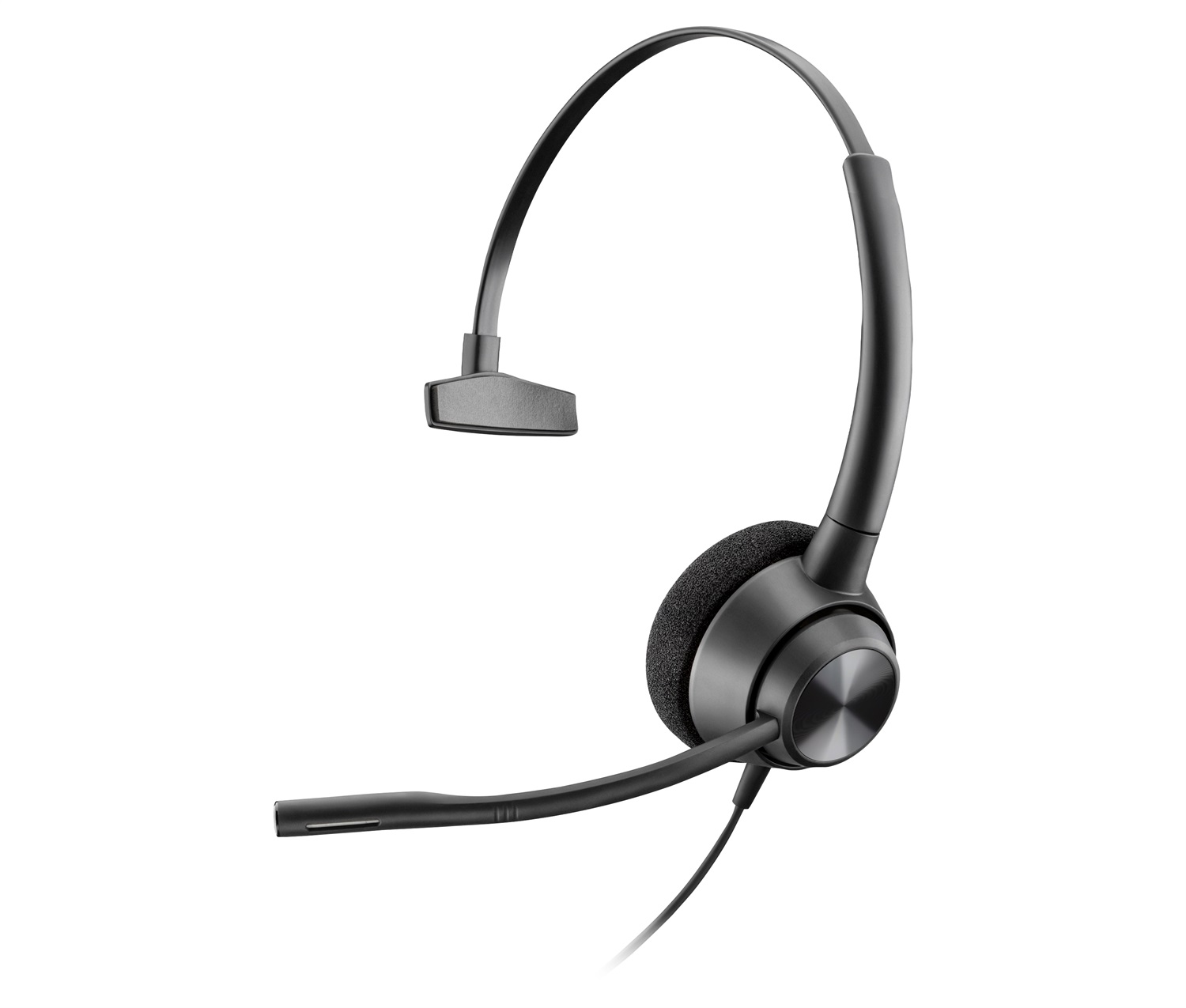 Poly EncorePro 310 Cuffia Monoaurale Padiglione Auricolare Nero con Quick Disconnect
