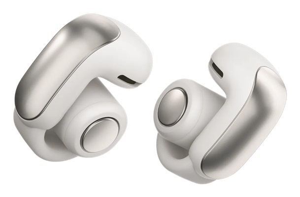 Bose Ultra Open Earbuds 881046-0020 Auricolari Wireless Bluetooth 5.3 con Tecnologia OpenAudio, Fino a 48 Ore di Autonomia, Design Open-Ear, Colore Bianco Fumo
