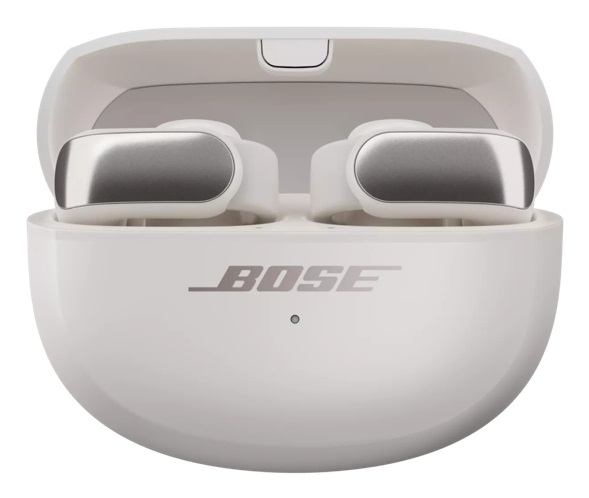 Bose Ultra Open Earbuds 881046-0020 Auricolari Wireless Bluetooth 5.3 con Tecnologia OpenAudio, Fino a 48 Ore di Autonomia, Design Open-Ear, Colore Bianco Fumo