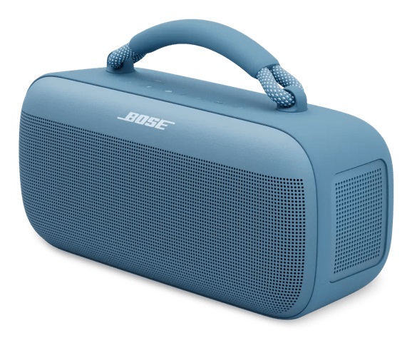 Bose SoundLink Max - Diffusore Bluetooth Portatile Resistente all'Acqua con Fino a 20 Ore di Autonomia, USB-C e Ingresso AUX 3.5 mm, Blu Crepuscolo