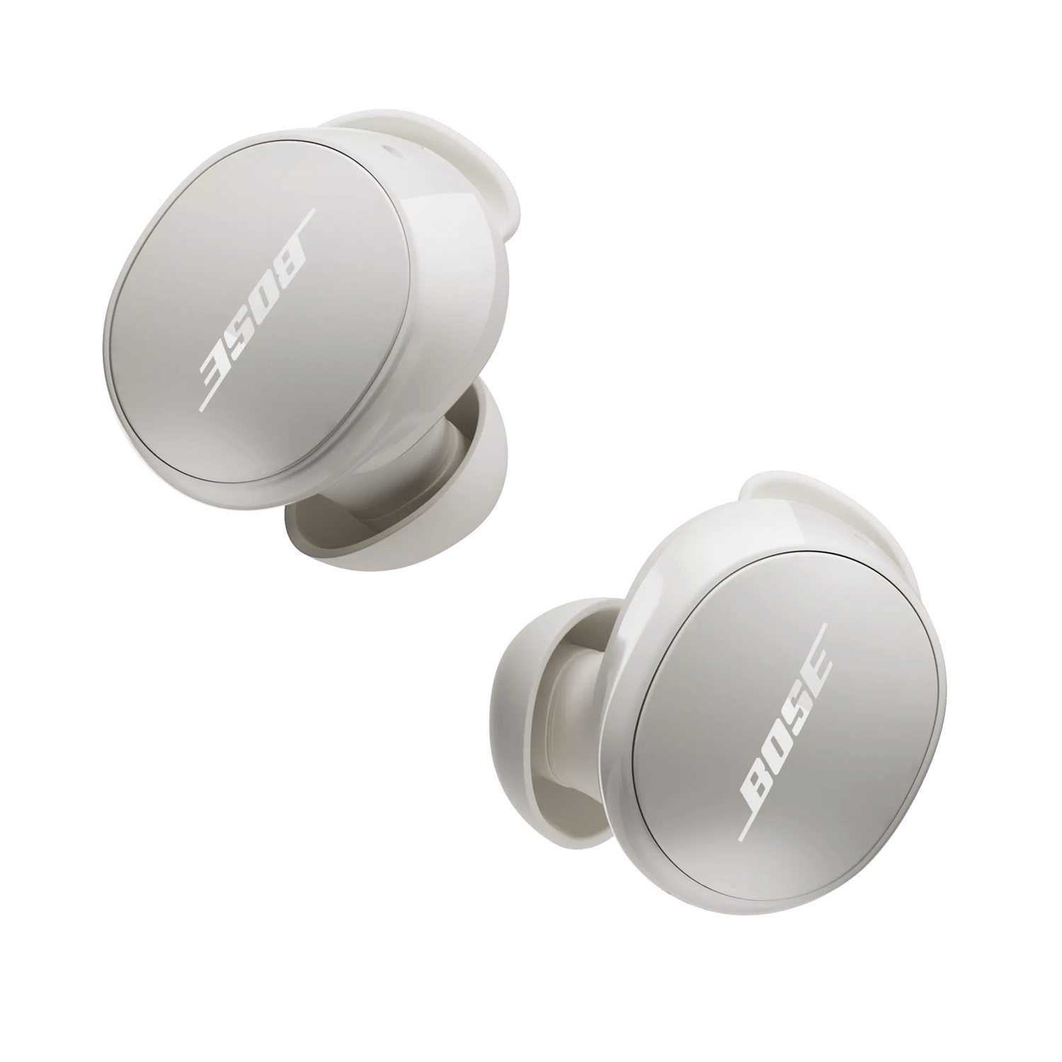 Bose QuietComfort 888507-0200 Auricolari Wireless Bluetooth con Cancellazione del Rumore, True Wireless Stereo (TWS), Bianco Fumo, fino a 8,5 ore di autonomia