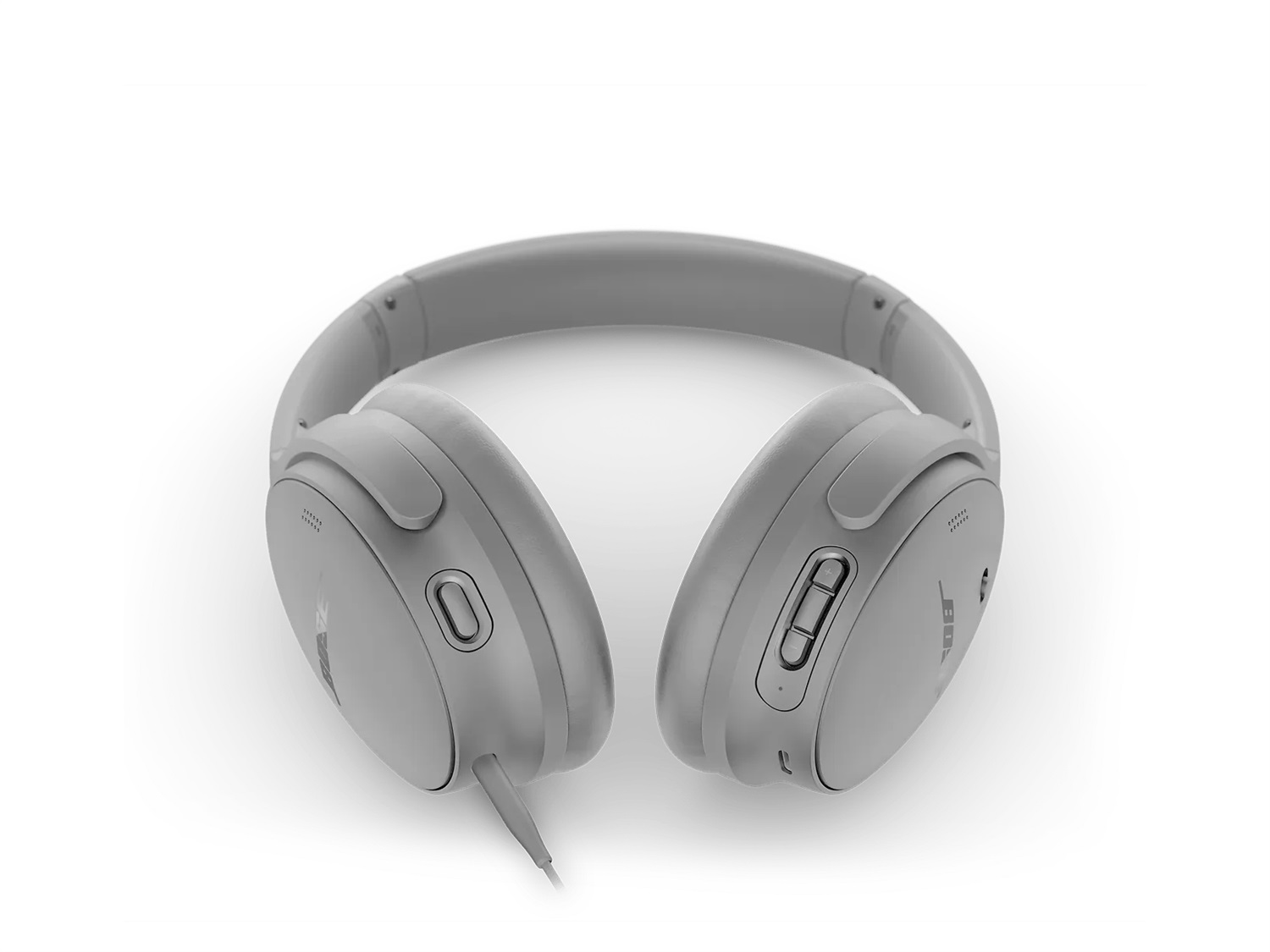Bose QuietComfort Cuffie Wireless Over-ear con Cancellazione del Rumore, Bluetooth 5.1, Durata Batteria Fino a 24 Ore, Edizione Limitata Grigio Chiaro di Luna