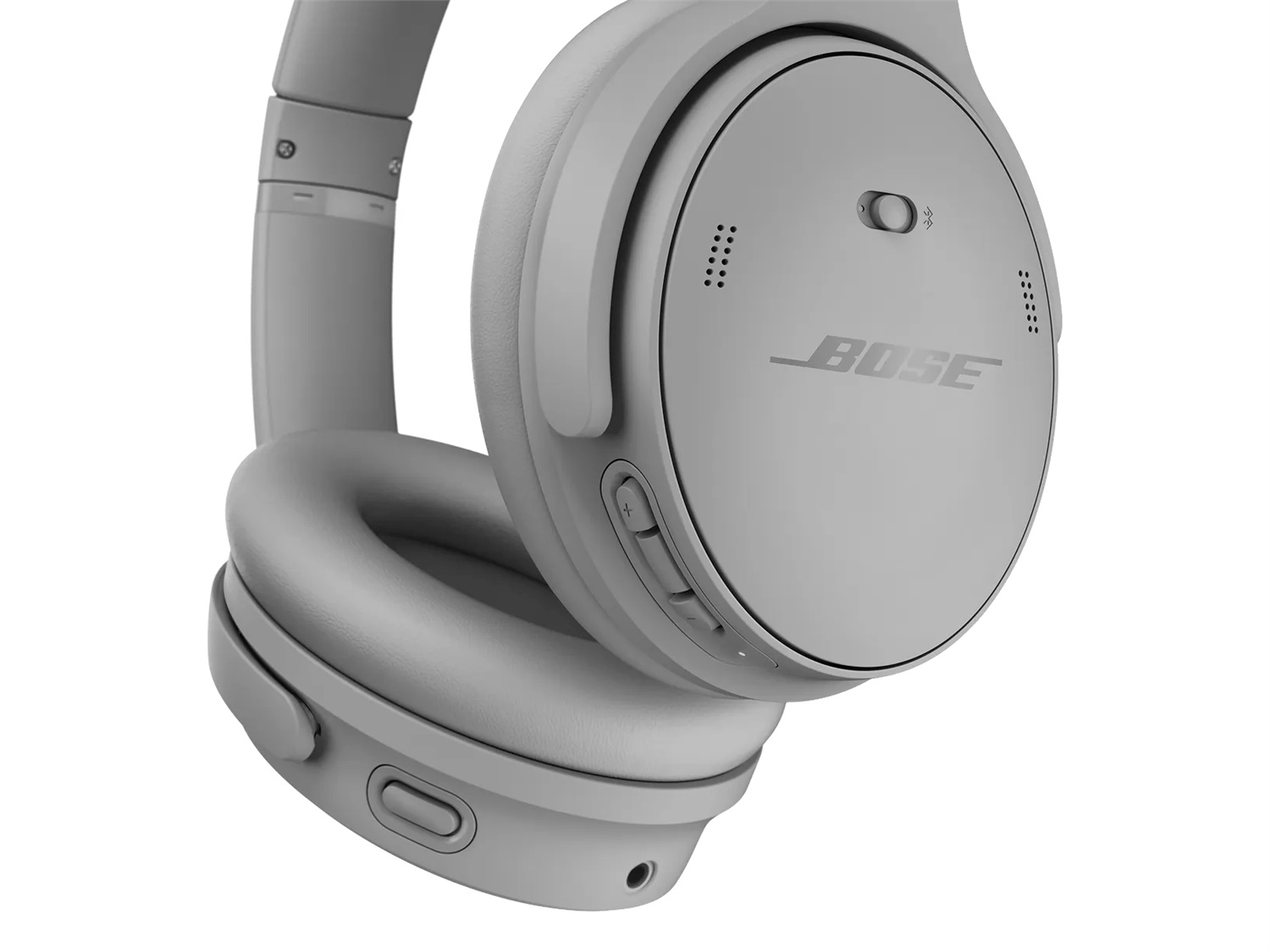 Bose QuietComfort Cuffie Wireless Over-ear con Cancellazione del Rumore, Bluetooth 5.1, Durata Batteria Fino a 24 Ore, Edizione Limitata Grigio Chiaro di Luna