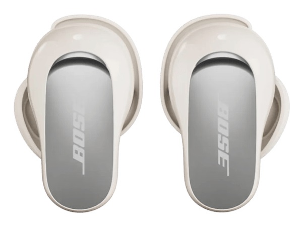 Bose QuietComfort Ultra Auricolari Bluetooth Wireless 2ª Gen con Cancellazione del Rumore, Autonomia Fino a 6h, Certificazione IPX4, Audio Immersivo e Bassi Profondi - Bianco Fumo