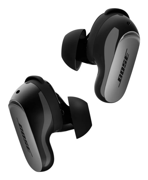 Bose QuietComfort Ultra Auricolari True Wireless Stereo (TWS) con Cancellazione del Rumore, Audio Spaziale, Fino a 6 Ore di Autonomia, Certificazione IPX4, Nero e Grigio
