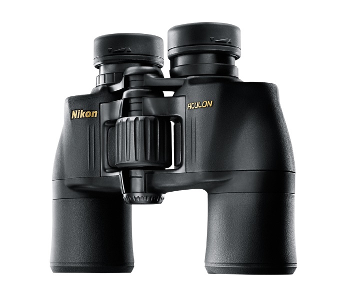 Nikon Aculon A211 Binocolo 10x42 Nero - Obiettivo Grande Diametro, Lenti Multistrato, Oculare Asferico, Garanzia 10 Anni Nital