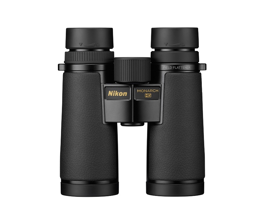 Nikon Monarch HG 10x42 Binocolo Nero - Ottime prestazioni ottiche, design elegante in lega di magnesio, impermeabile e antiappannamento