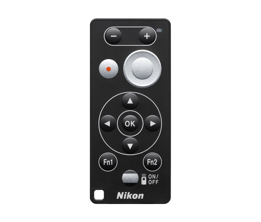 Nikon ML-L7 Telecomando Bluetooth Nero - Controllo remoto con pulsanti separati per scatto e registrazione video, gestione menu e controllo zoom