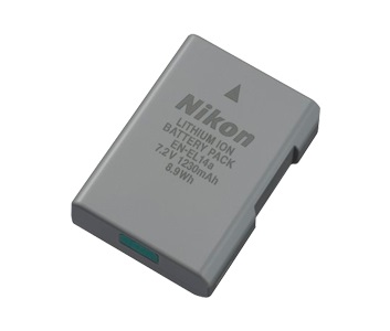 Nikon EN-EL14a Batteria Ricaricabile agli Ioni di Litio 1230 mAh per Fotocamere D3500, D5600, Df e Altre