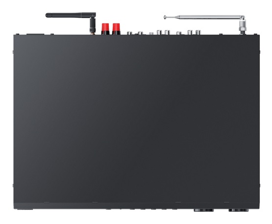 Kenwood KR-W8000SCD-B Ricevitore Hi-Fi Smart con Lettore CD, Amplificatore DSP 2x30W RMS, Wi-Fi, Bluetooth, DAB , FM RDS, Internet Radio, Spotify, Subwoofer Pre-out, Nero