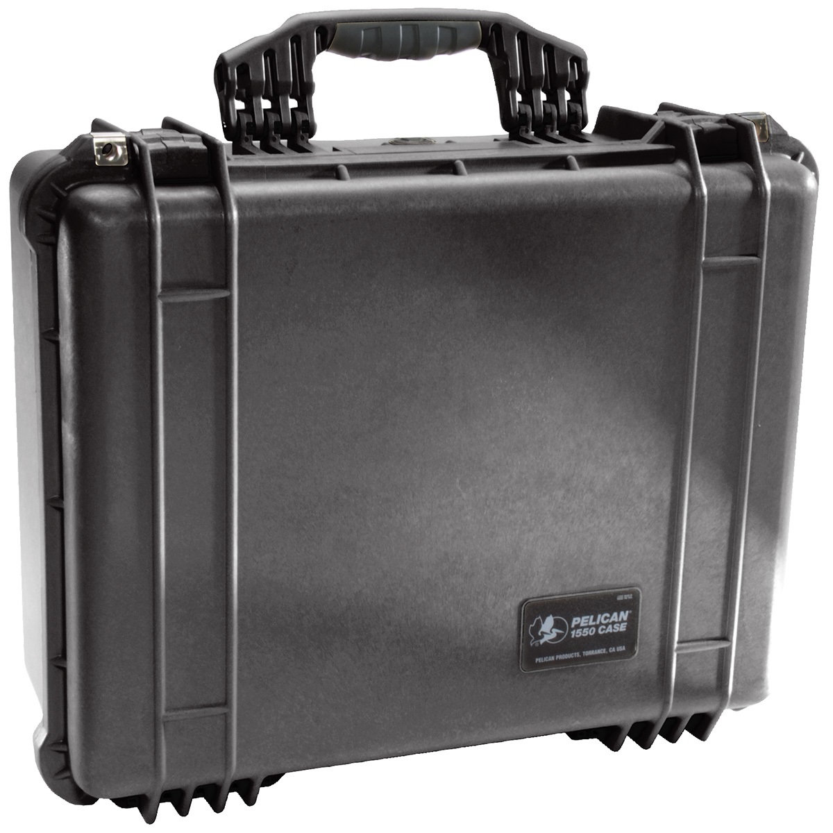 Peli 1550 Valigia Protettiva Professionale - Resistente all'Acqua IP67, Capacità 33L, Inserto in Schiuma Personalizzabile, Colore Nero