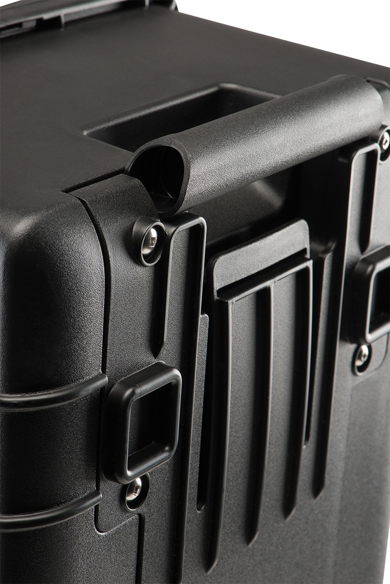 PELI 1535 Air - Valigetta di protezione leggera con ruote, impermeabile e antipolvere, 27L, sistema TrekPak regolabile, colore Nero