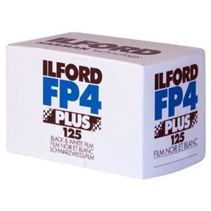 Ilford FP4 Plus 125 ISO - Pellicola in Bianco e Nero 135 mm, 36 Scatti, Grana Fine e Nitidezza Eccellente