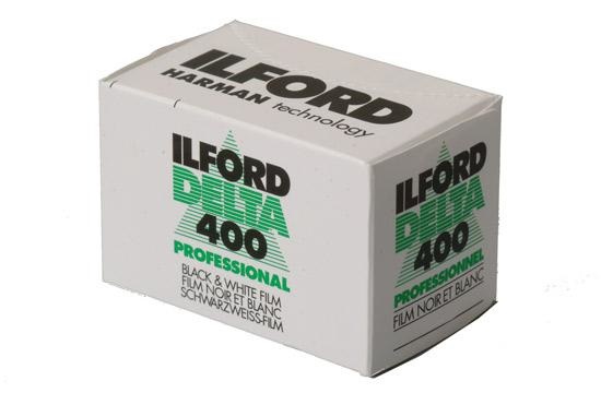 Ilford 1748192 Pellicola Analogica in Bianco e Nero 24 x 36 mm ISO 400 - 36 Scatti, Alta Velocità, Grana Fine